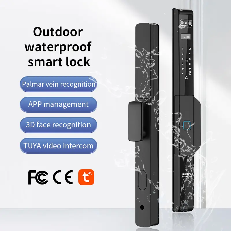 Zer egiten du aluminiozko giltzarik gabeko atearen sarraila etxe adimendunen segurtasun modernorako aukerarik onena